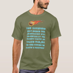 Camiseta Asteroide que Matou os Dinossauros
