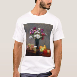 Camiseta Asters and Fruta, Henri Fantin-Latour