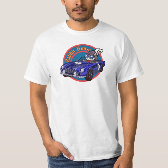 Camiseta Aston type  DB5 - 白 (Frente)