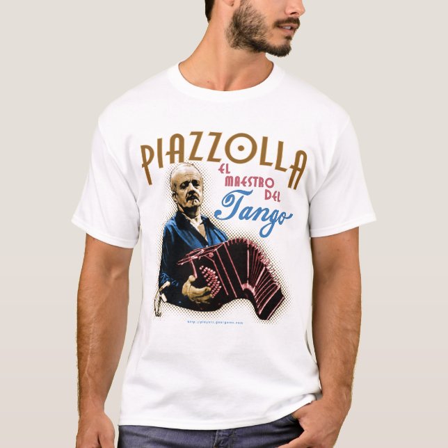 Camiseta Astor Piazzolla (Frente)