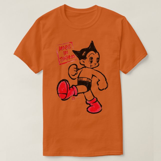 Camiseta Astro Boy feito no japão (Frente do Design)