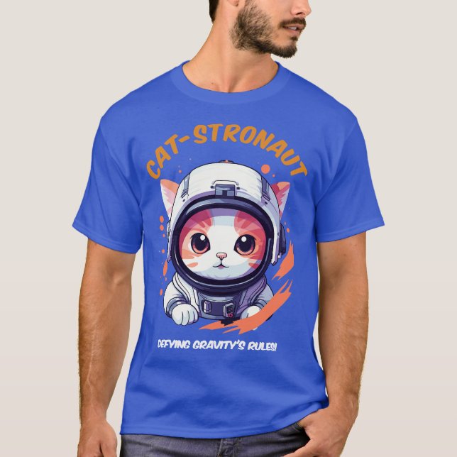 Camiseta Astro Cat (Frente)