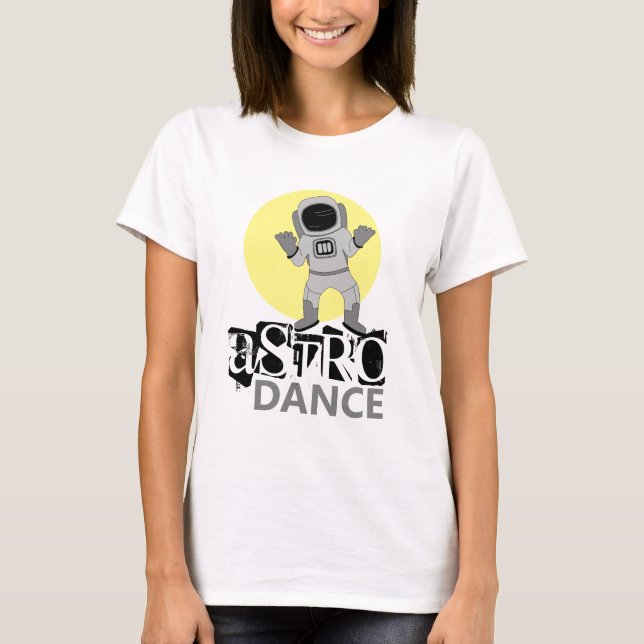 Camiseta Astro Dança, Astronauta (Frente)
