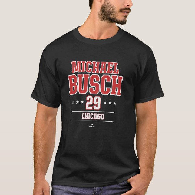 Camiseta Astro de Beisebol Michael Busch Chicago MLBPA (Frente)