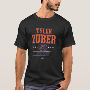 Camiseta Astro de Beisebol Tyler Zuber Nova York MLBPA