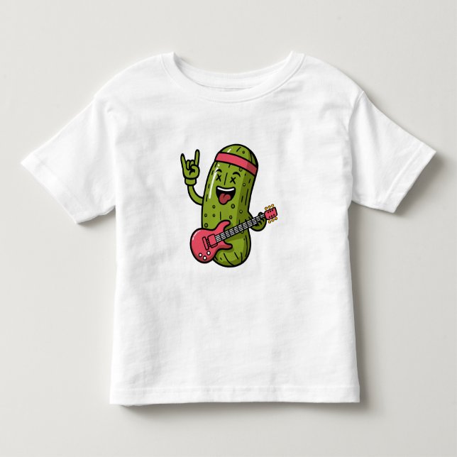 Camiseta Astro de Rock em Picles (Frente)