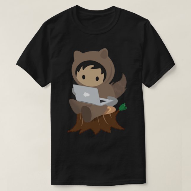 Camiseta Astro Salesforce (Frente do Design)