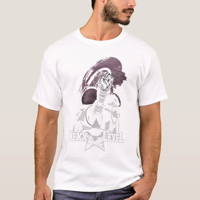 Camiseta AstroBoi - beringela 2 (Frente)