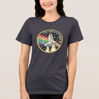 Camiseta Astrofísica Emblema Vintage V02