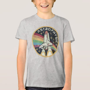 Camiseta Astrofísica Emblema Vintage V02