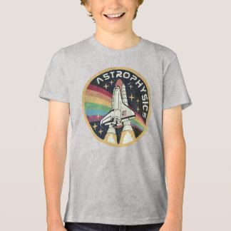 Camiseta Astrofísica Emblema Vintage V02