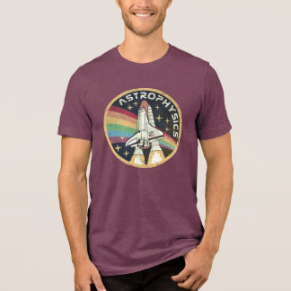 Camiseta Astrofísica Emblema Vintage V02