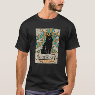 Camiseta Astrologia A Bruxa do Leitor de Cartões de Gótico 