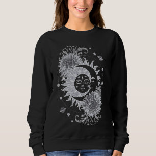 Camiseta Astrologia da Lua Celestial Sun Moon Fases Vi
