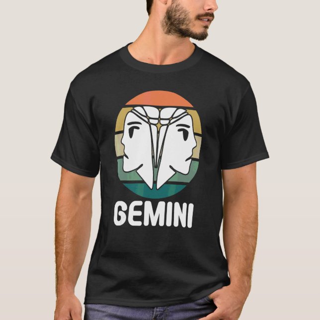 Camiseta Astrologia Gêmeos (Frente)