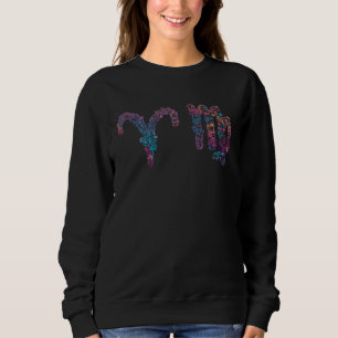 Camiseta Astrologia Horoscópio Zodiac Sinais Aries e Virgo
