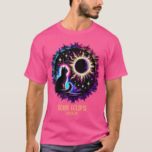 Camiseta Astron 8 2024 Total de Eclipse Solar Observando Ca