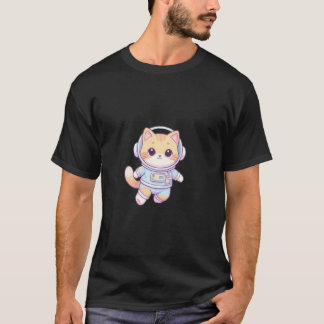 Camiseta Astronaut Cat – Cute Space Kitten Tee