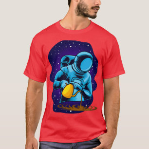 Camiseta Astronaut Coffee Barista 1