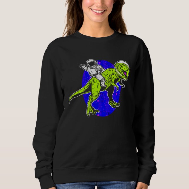 Camiseta Astronaut Dinosaur Science Fiction Space Travel (Frente)