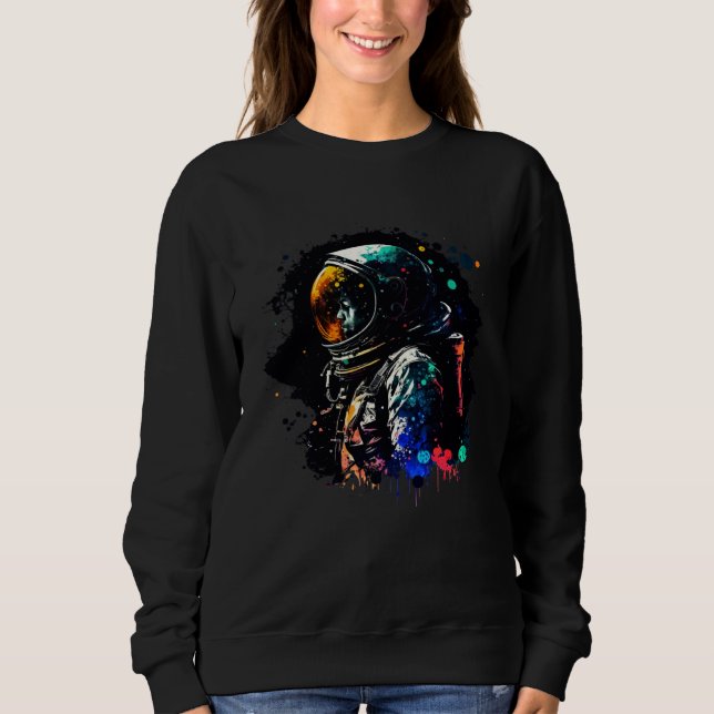 Camiseta Astronaut Exploration in the Void of Space (Frente)