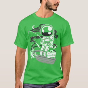 CAMISETA ASTRONAUT FISHERMAN