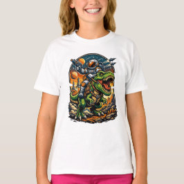 Camiseta Astronaut Riding a T-Rex – Epic Space Dinosaur