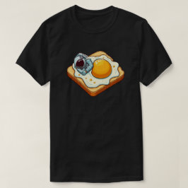 Camiseta Astronaut Sleeping on Egg Toast Graphic Art
