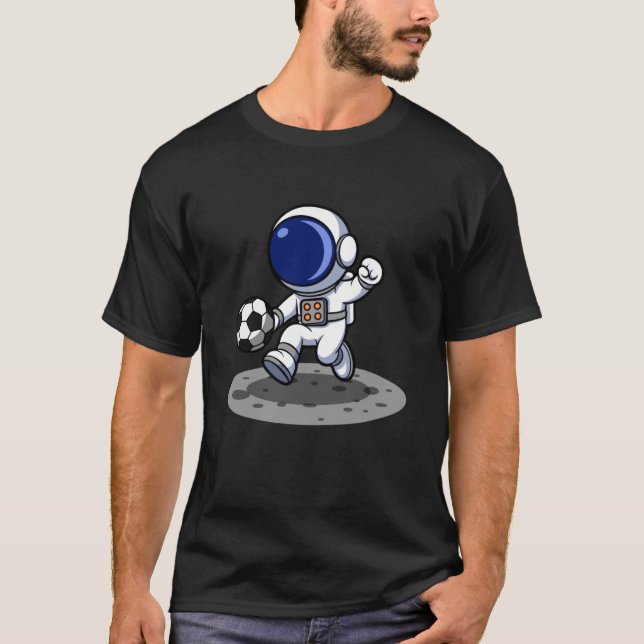 Camiseta Astronaut Soccer Adventure (Frente)