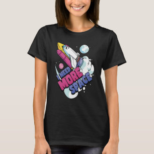 Camiseta Astronaut Space Galaxy Explorer Preciso De Mais Es