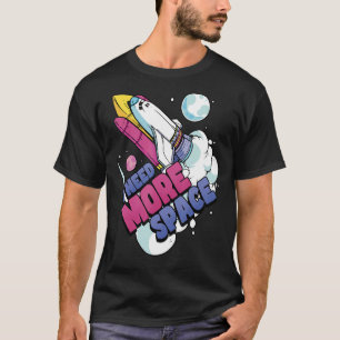 Camiseta Astronaut Space Galaxy Explorer Preciso De Mais Es