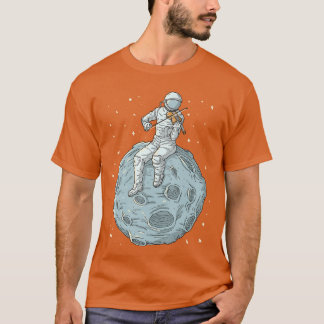 Camiseta Astronaut Violin Player Violinist Viola Classical 