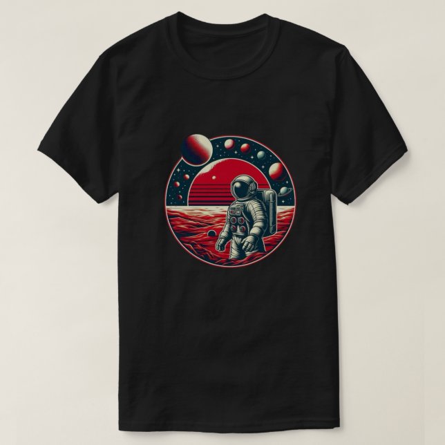 Camiseta Astronauta (Frente do Design)