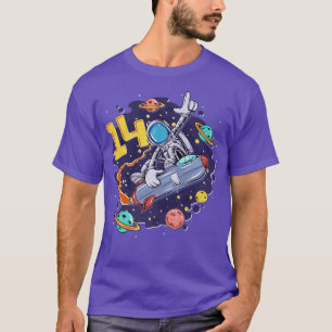 Camiseta Astronauta 14 de Ônibus Espacial, 14 anos