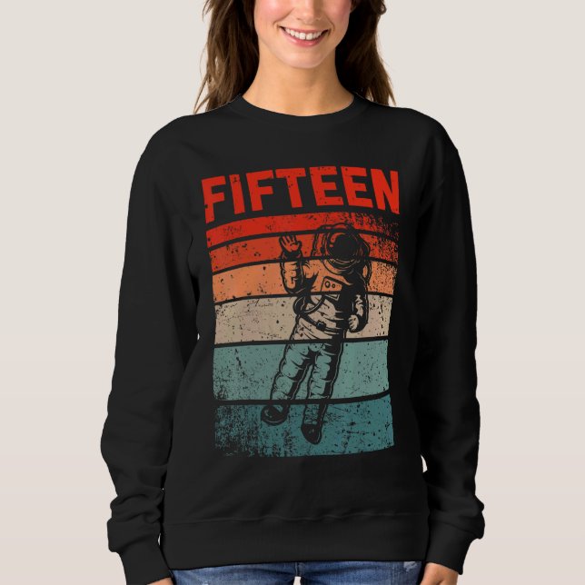 Camiseta Astronauta 15 Bir De Astronauta Com 15 Anos De Ida (Frente)