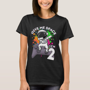 Camiseta Astronauta 2º Aniversário Espaço Amoroso