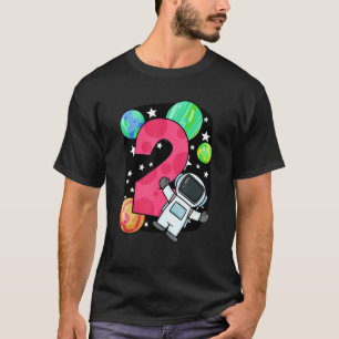 Camiseta Astronauta 2 Anos Astronauta Rocket Space