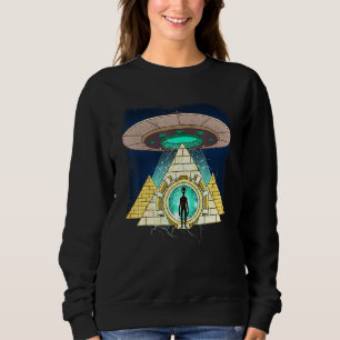 Camiseta Astronauta Antigo Astronauta Egípcio Alienígena Pi