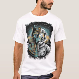 Camiseta Astronauta Anubis - Guardião do Cosmos