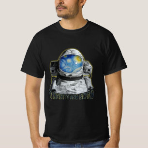 Camiseta Astronauta ao Infinito e Além