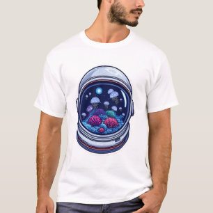 Camiseta Astronauta Aquário Cósmico – Surre