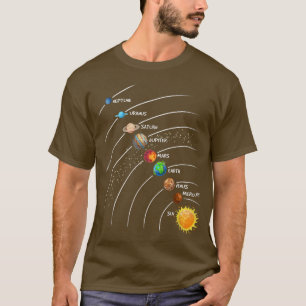 Camiseta Astronauta Astronomia Espacial do Sistema Planeta