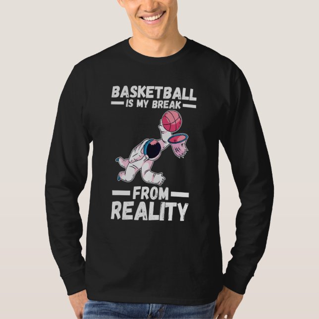 Camiseta Astronauta Basquete (Frente)