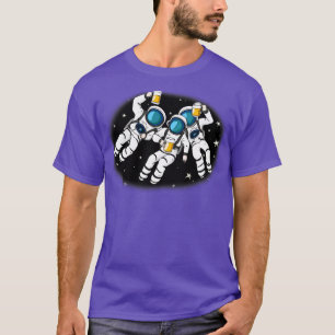 Camiseta Astronauta Bebe Cerveja No Espaço 1