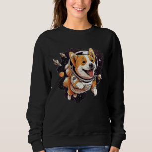 Camiseta Astronauta Cachorro Cachorro Cachorro para Criança