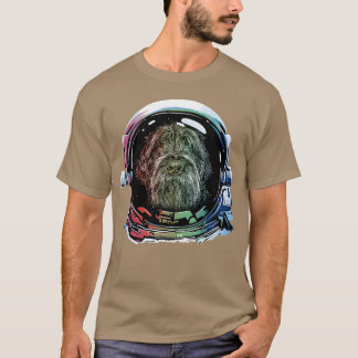 Camiseta Astronauta Canino Griffon Astronauta Cachorro Apon