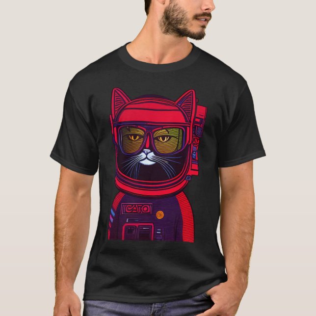 Camiseta Astronauta Cat (Frente)