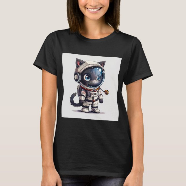 Camiseta Astronauta Cat (Frente)