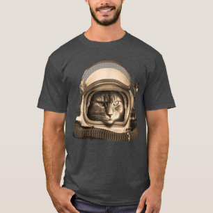 Camiseta Astronauta Cat Astronomy Espaço Gatinho Espacial