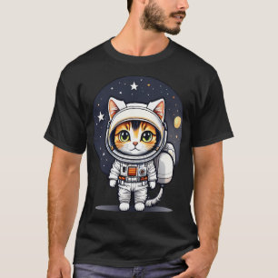 Camiseta Astronauta Cat Por Ai